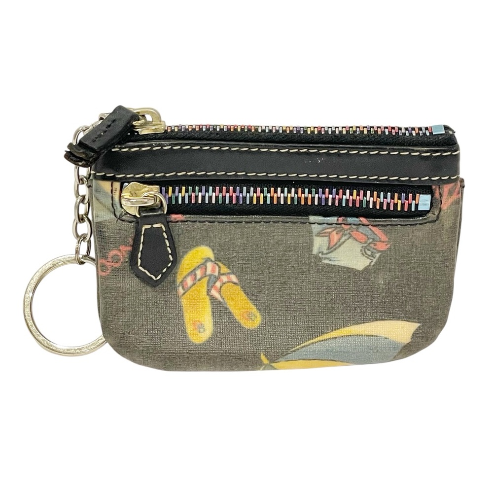 Dooney & Bourke Summer Fun Print Coin Purse Wallet‎